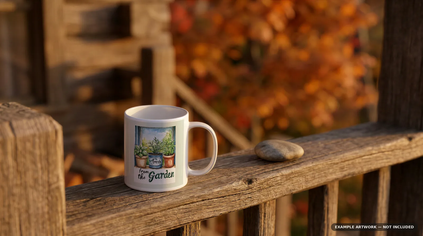 Mug Mockup Bundle | 20 PSD Smart Object Templates 11oz | Kitchen Cafe Desk Seasonal Coffee Mug Mock Ups for POD Instant Download