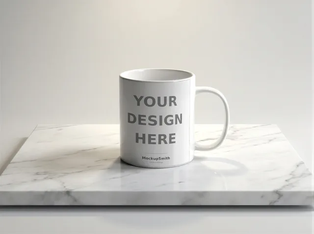 Mug Mockup Bundle | 20 PSD Smart Object Templates 11oz | Kitchen Cafe Desk Seasonal Coffee Mug Mock Ups for POD Instant Download thumbnail 20