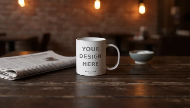 Mug Mockup Bundle | 20 PSD Smart Object Templates 11oz | Kitchen Cafe Desk Seasonal Coffee Mug Mock Ups for POD Instant Download thumbnail 32