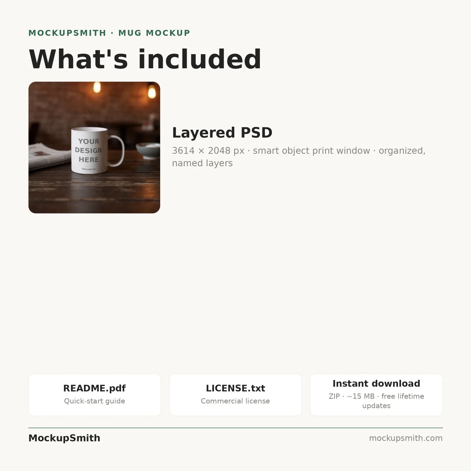 Mug Mockup Rustic cafe corner | PSD Smart Object Template 11oz | Coffee Mug Mock Up Instant Download