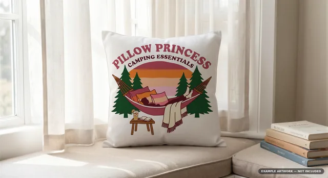 Throw Pillow Mockup Bundle | 20 Lifestyle PSD Smart Object Templates + Canva PNG | Square Pillow Mock Up for POD Sellers Instant Download thumbnail 11