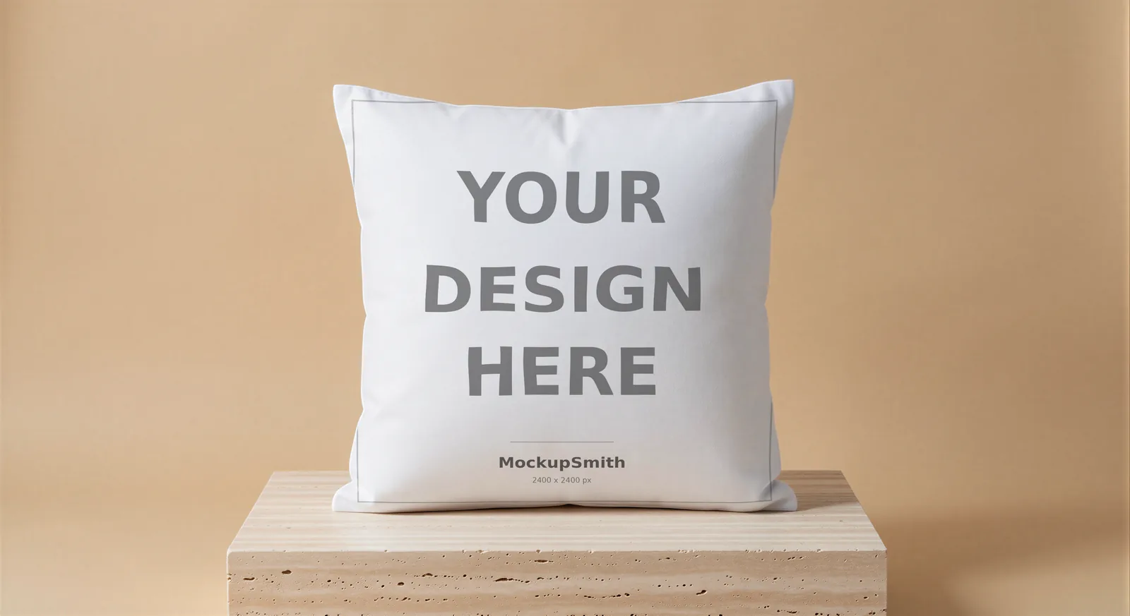 Throw Pillow Mockup Bundle | 20 Lifestyle PSD Smart Object Templates + Canva PNG | Square Pillow Mock Up for POD Sellers Instant Download