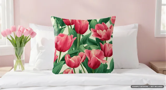Throw Pillow Mockup Bundle | 20 Lifestyle PSD Smart Object Templates + Canva PNG | Square Pillow Mock Up for POD Sellers Instant Download thumbnail 37