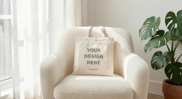 Tote Bag Mockup Bundle | 20 Lifestyle PSD Smart Object Templates + Canva PNG | Canvas Tote Mock Up for POD Sellers Instant Download thumbnail 20