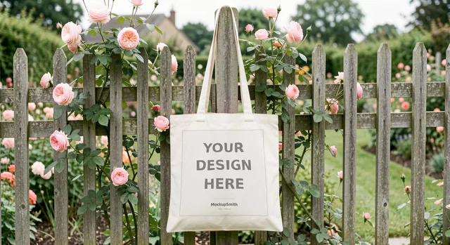 Tote Bag Mockup Bundle | 20 Lifestyle PSD Smart Object Templates + Canva PNG | Canvas Tote Mock Up for POD Sellers Instant Download thumbnail 26